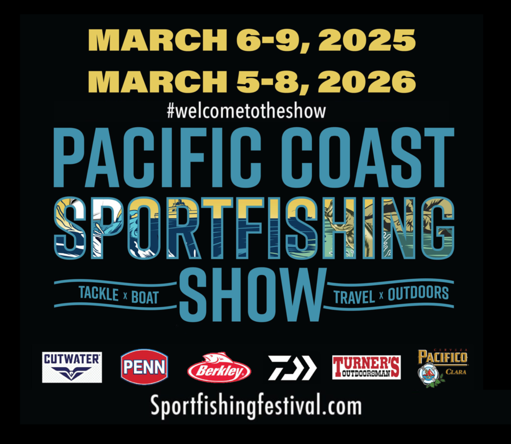 Press/Media 2025 Pacific Coast Sportfishing Tackle, Boat, Travel and